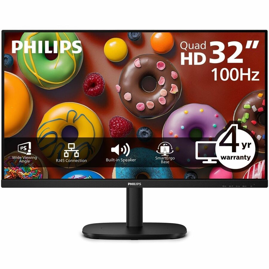 Philips 32B2U3601 Class WQHD LED Monitor 31.5" 2560x1440 4ms 100Hz