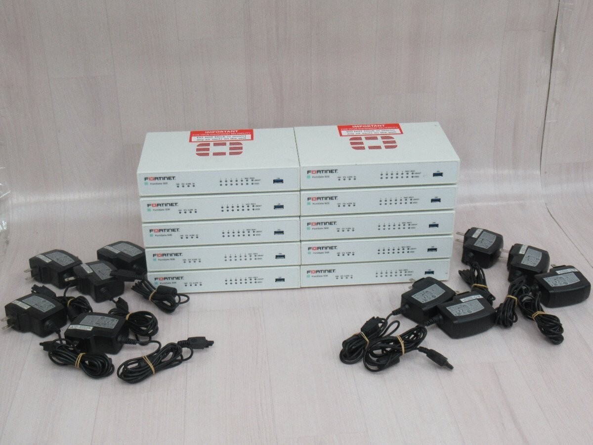 10 Set Lot Fortinet Fortigate-50E Security Firewall Initialized FG-50E tested