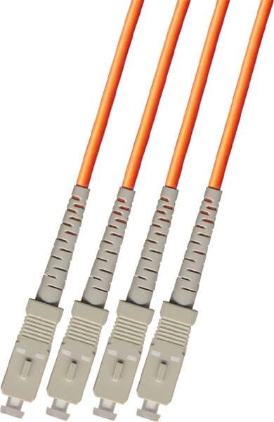 Direct Burial Outdoor SC 4 Strand Fiber Optic Cable Multimode 50/125 200M