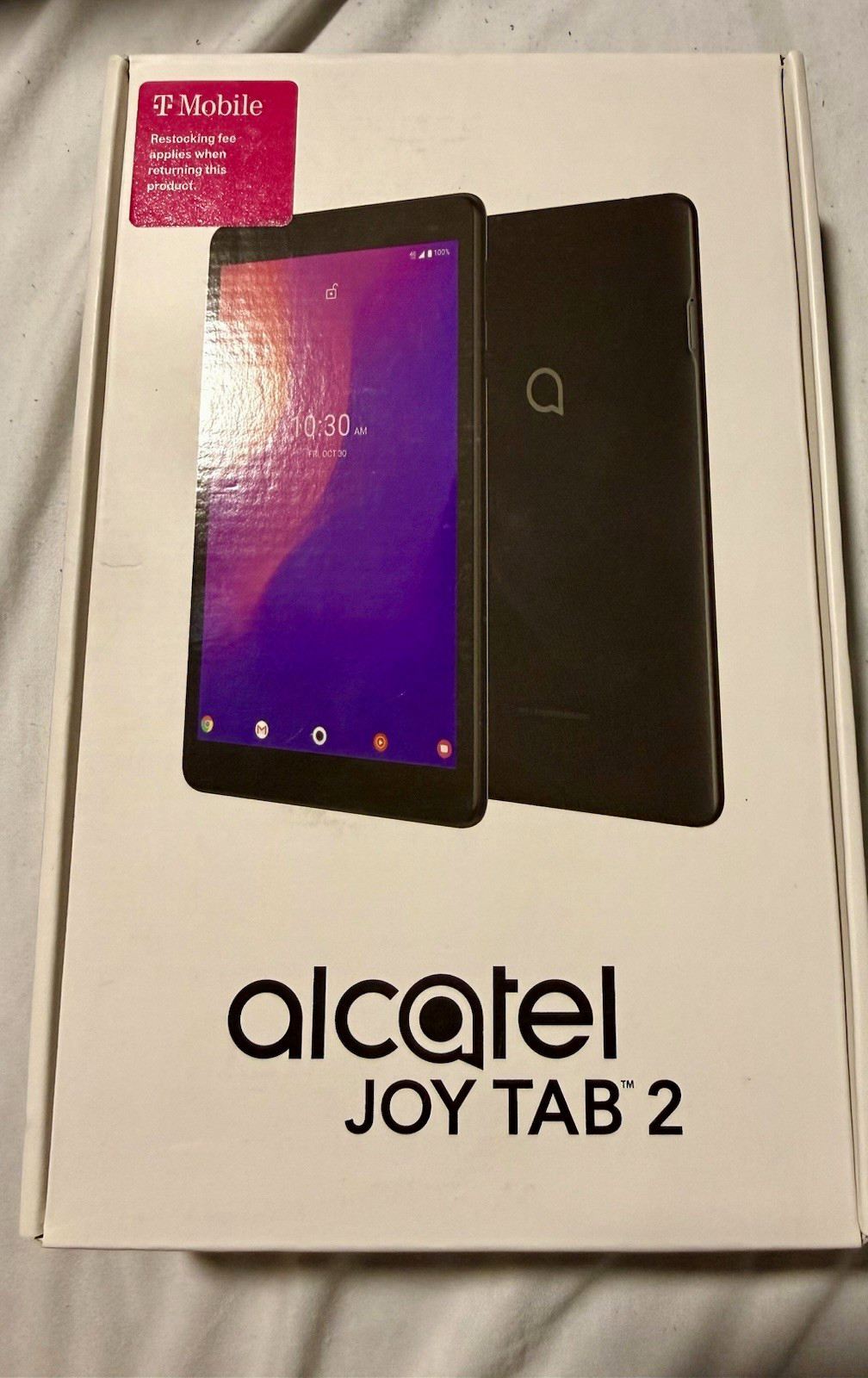Alcatel Joy Tab 2 8" Tablet 32GB 3GB RAM Android 10 4G LTE T-Mobile UNOPENED