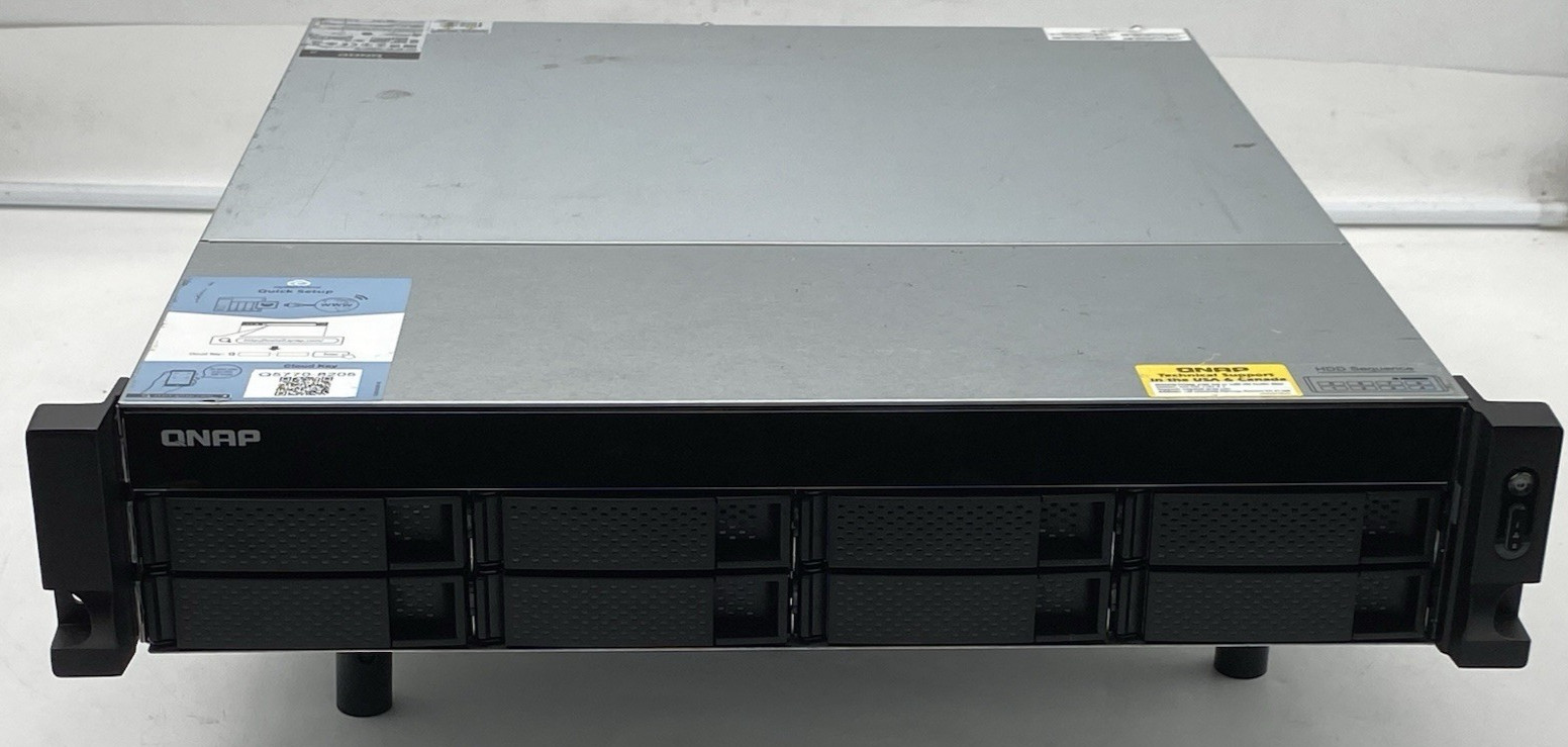 TS-832XU-RP QNAP 8 Bay NAS 4GB RAM 40TB Storage (4x10TB HDD)