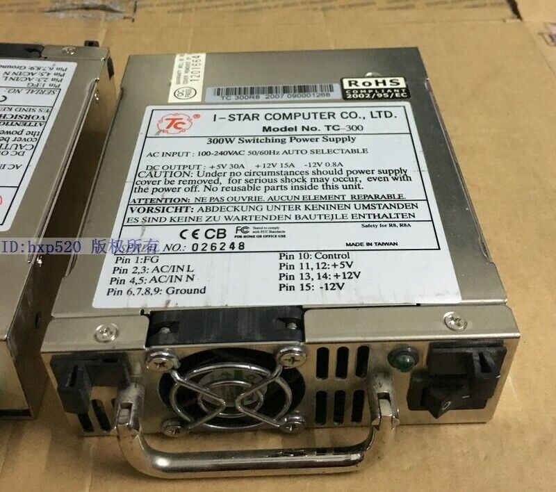 1pcs For I-STAR COMPUTER CO TC-300 power supply