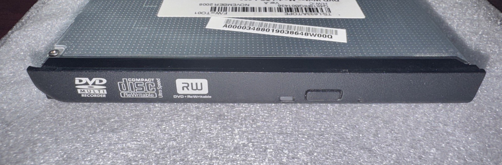 DVD Writer Model TS-L633A w/Bezel