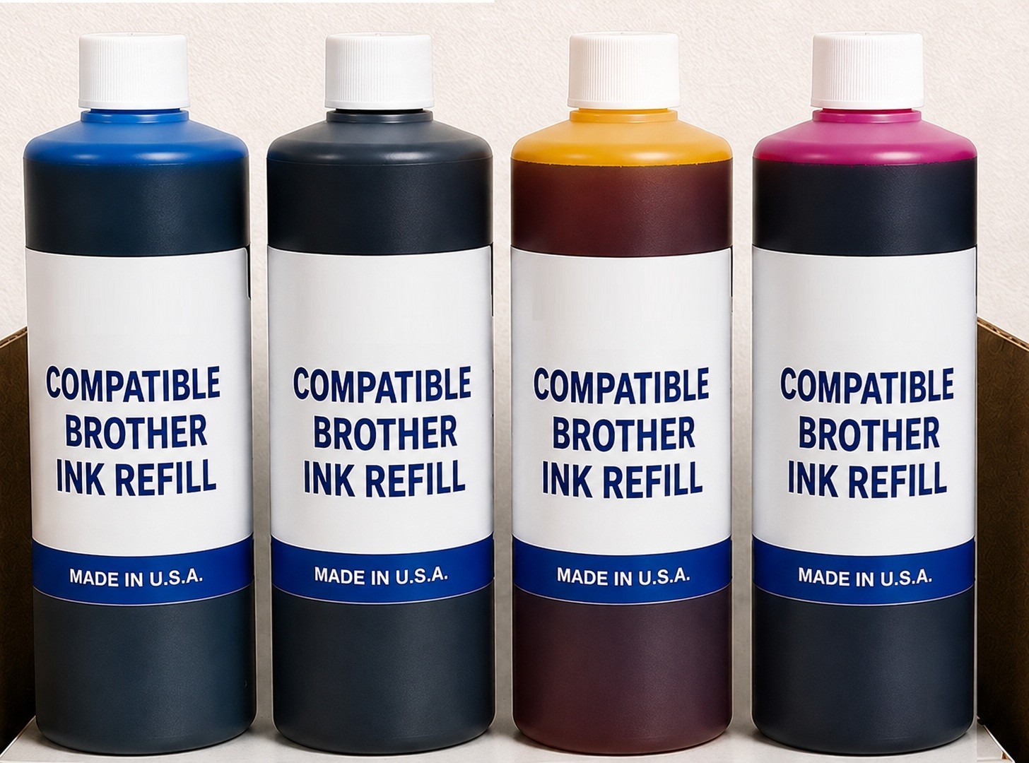 Compatible Refill Brother  INKvestment Tank MFC-J4335DW Ink Refill 4 LITERS CYMK