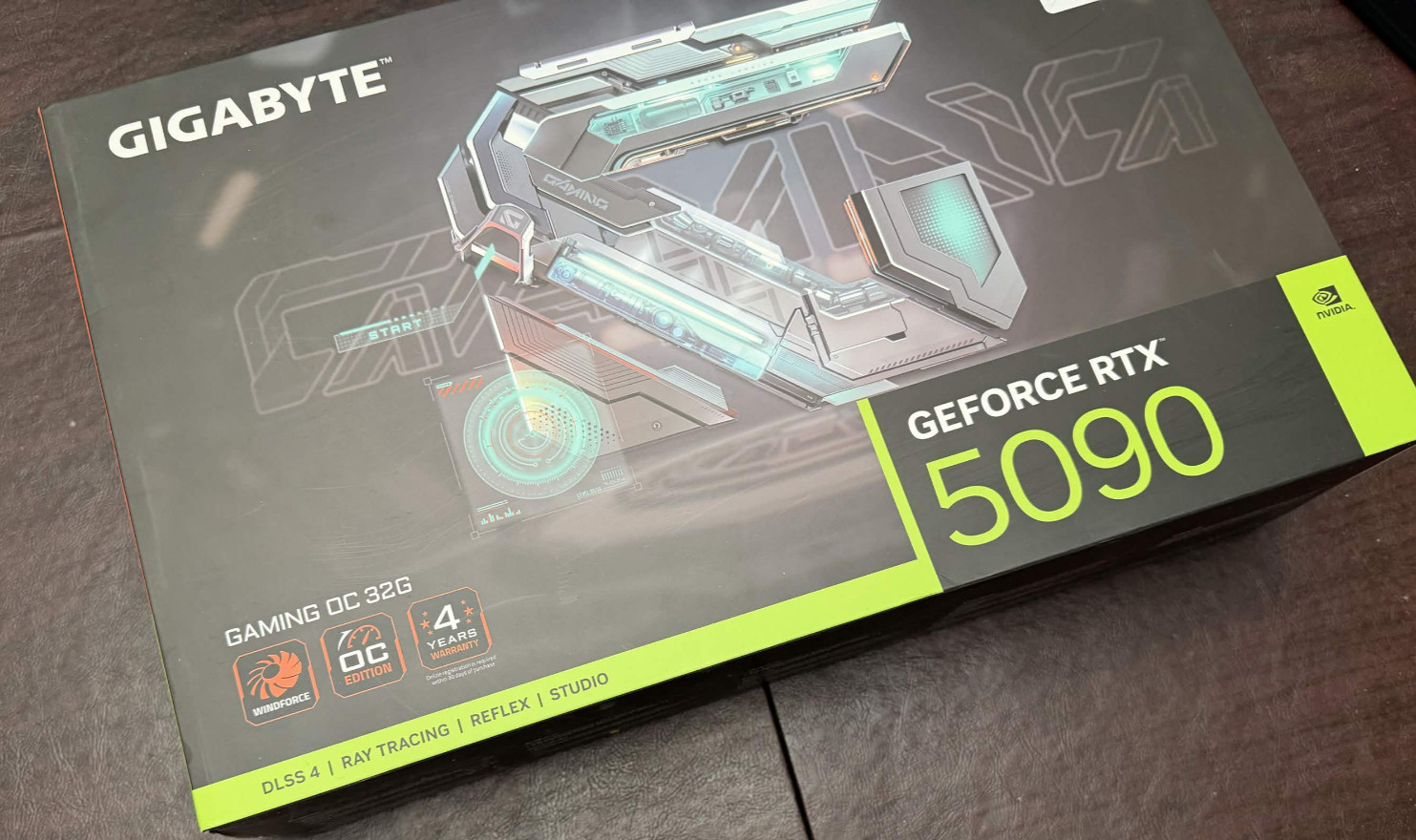 New Gigabyte GeForce RTX 5090 Gaming OC 32G Graphics Card