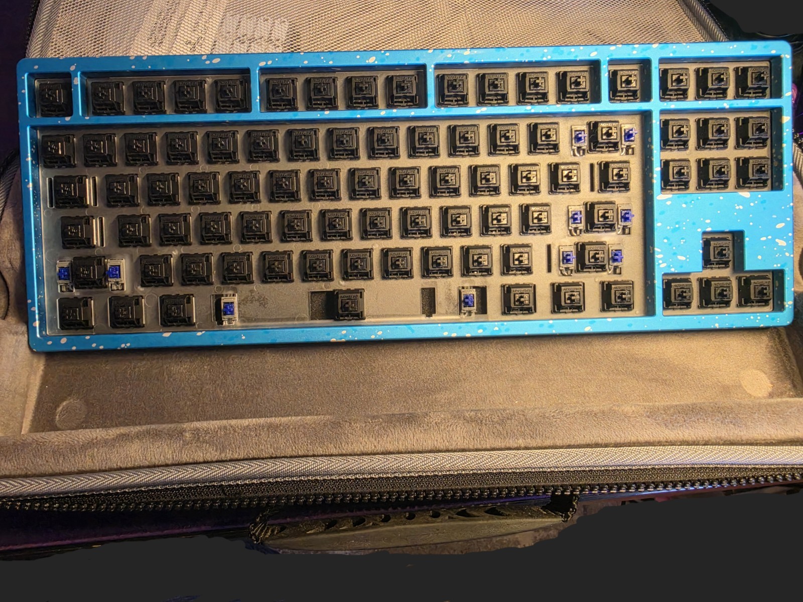KBDFans Tiger Lite Custom Mechanical Keyboard Lubed 80% TKL Aluminum Oil King 80