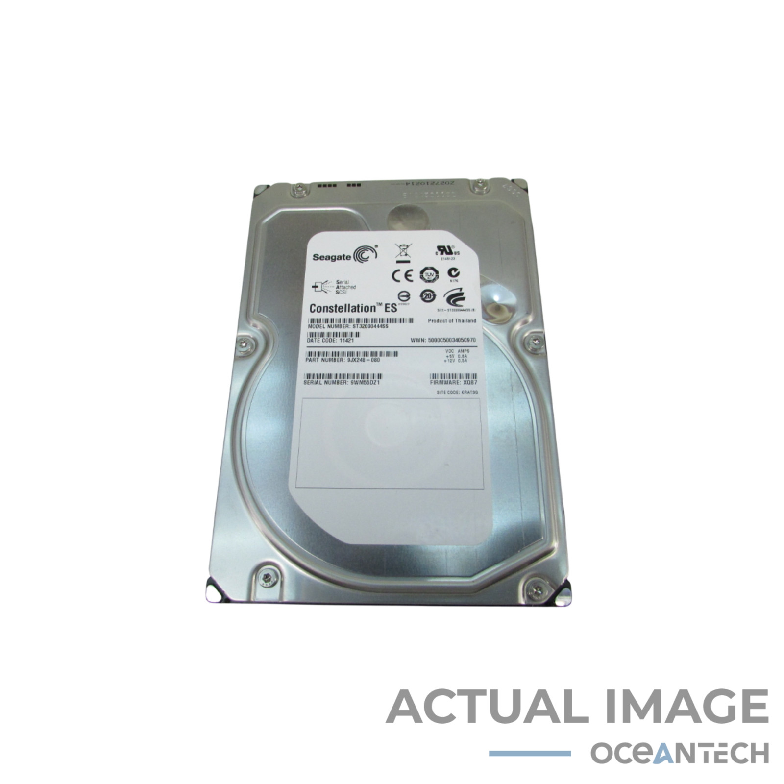 Seagate ST32000444SS 2TB 7.2K 6G 3.5" SAS HDD Hard Drive Grade A