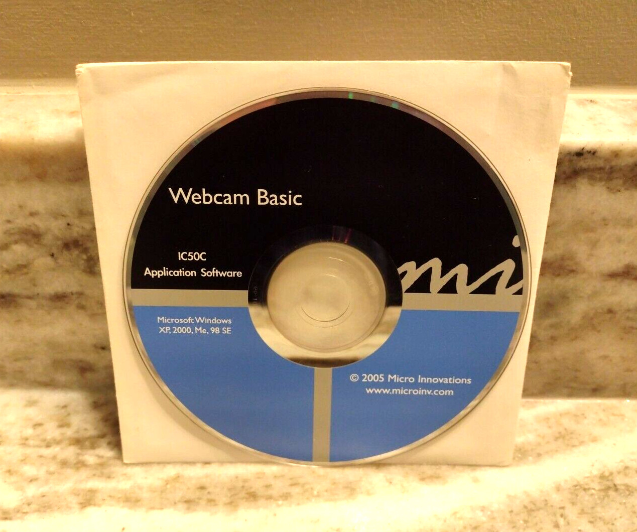2005 Micro Innovations IC50C Web Cam PC Application Software