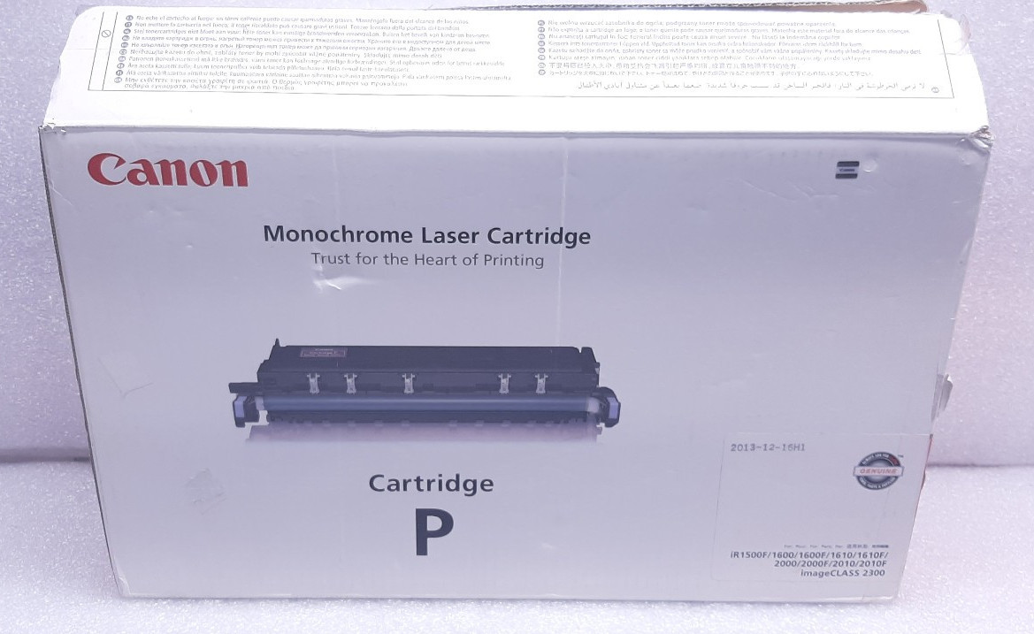 Open Box - Canon Cartridge P OEM Toner Image CLASS 2300 #99