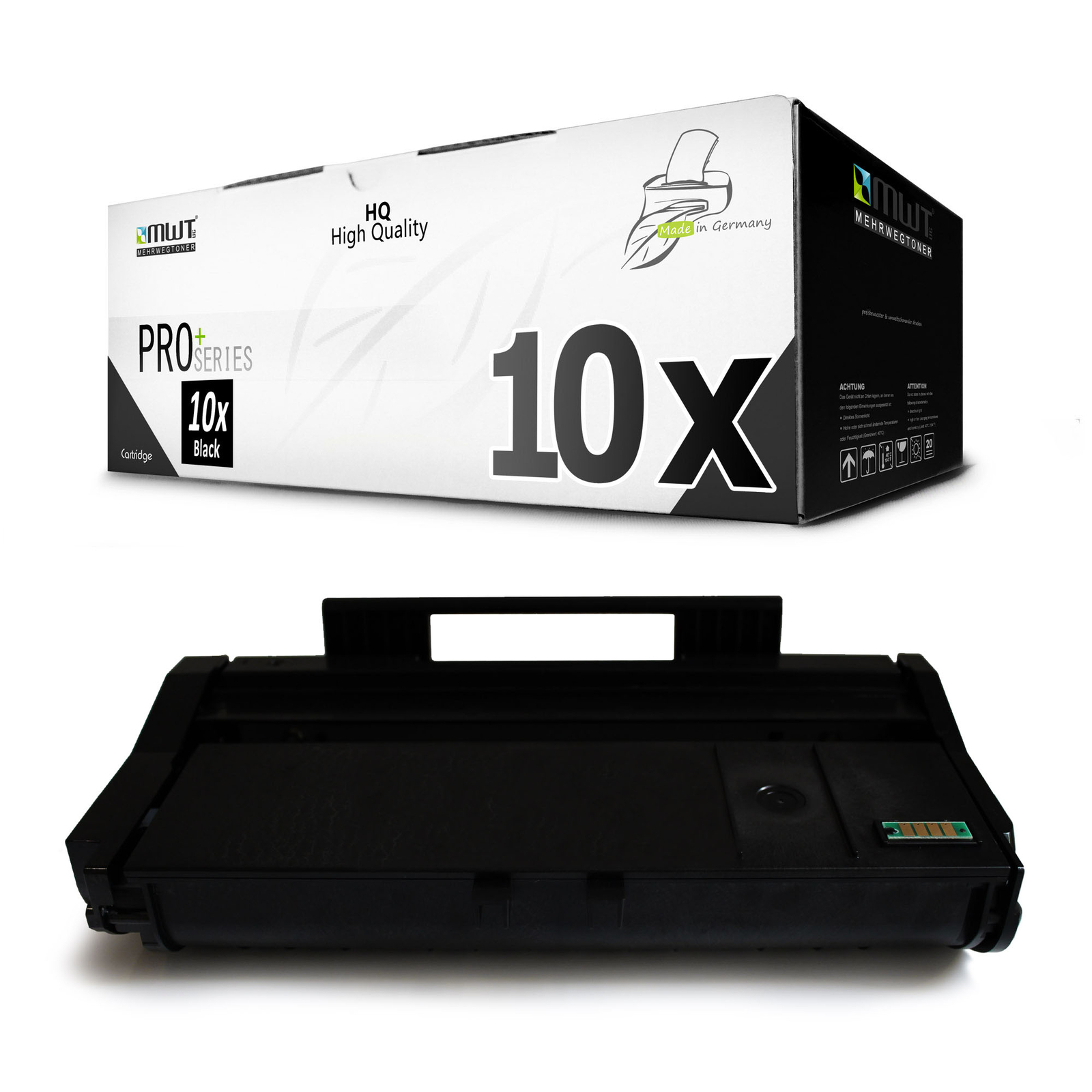 10x Compatible Ricoh SP 100 SP 112 Toner Cartridge BLACK Laser Toner