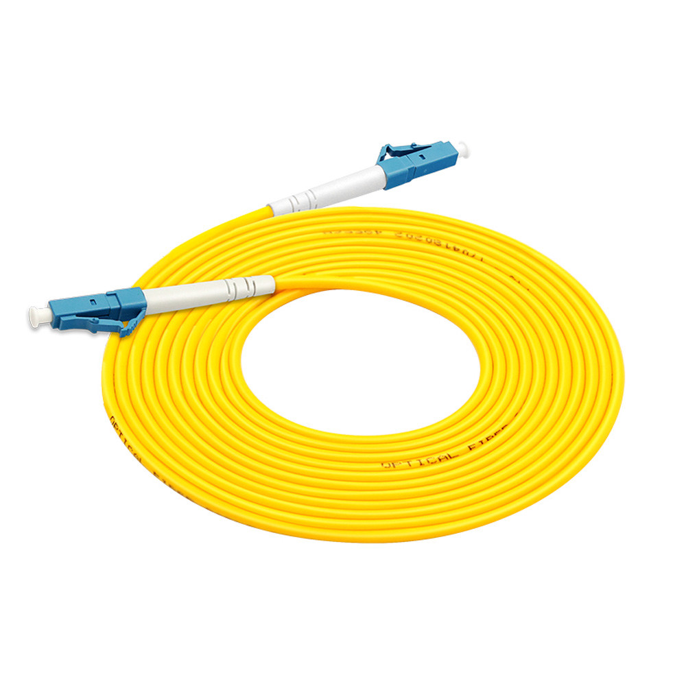 10 PCS 3M LC-LC Simplex 9/125 SingleMode SM Fiber Optic Cable Patch Cord Jumper