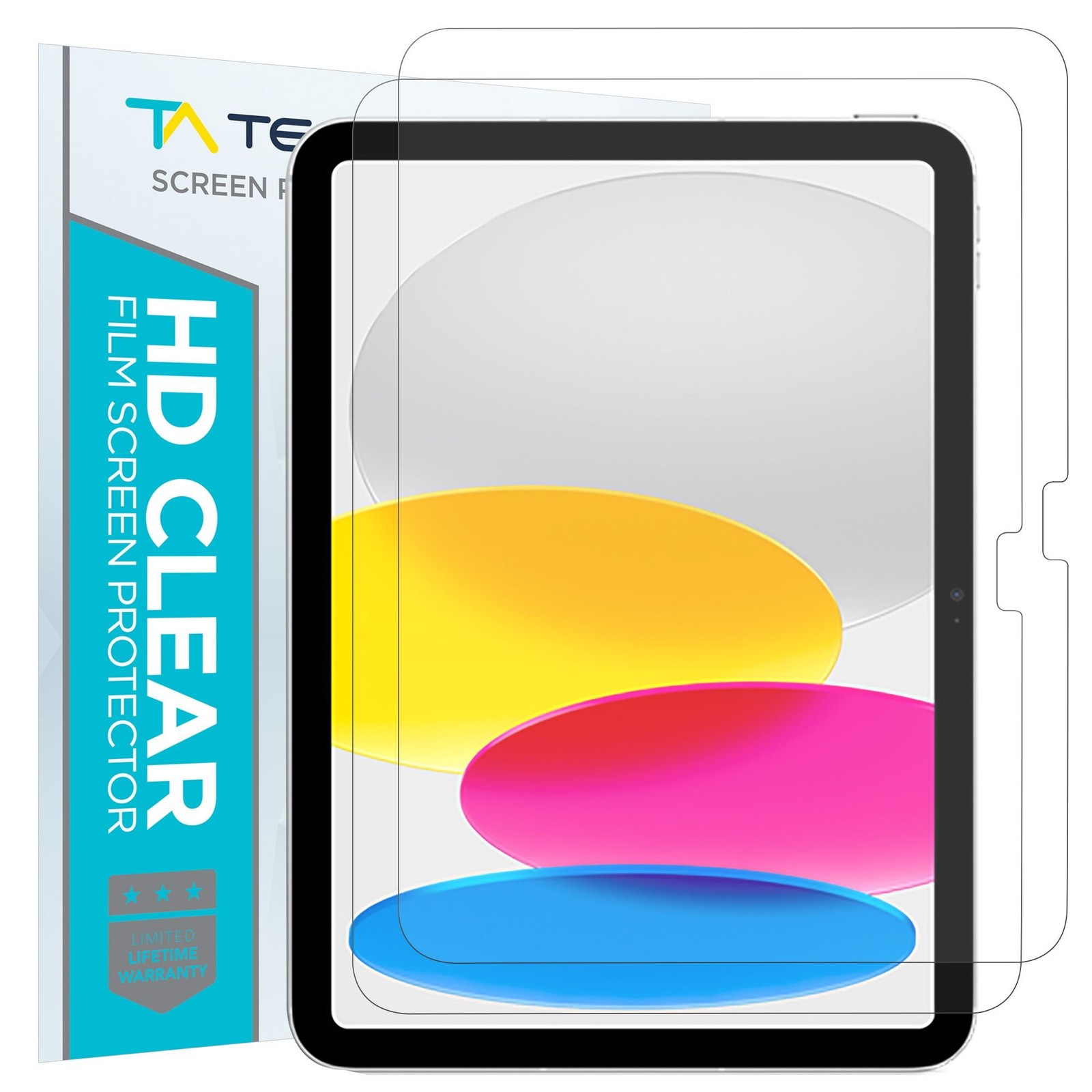 Tech Armor Matte Film Screen Protector iPad 10th Gen 10.9" - 2 Pack