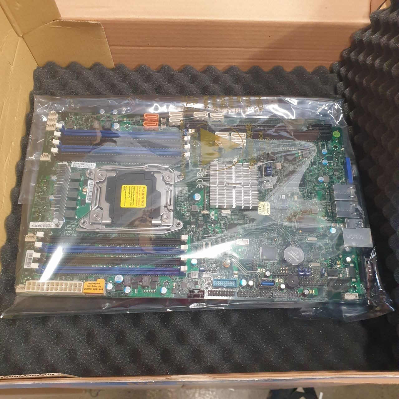 Supermicro X10SRW-F single socket LGA2011-3 motherboard (282 EUR 0% VAT)