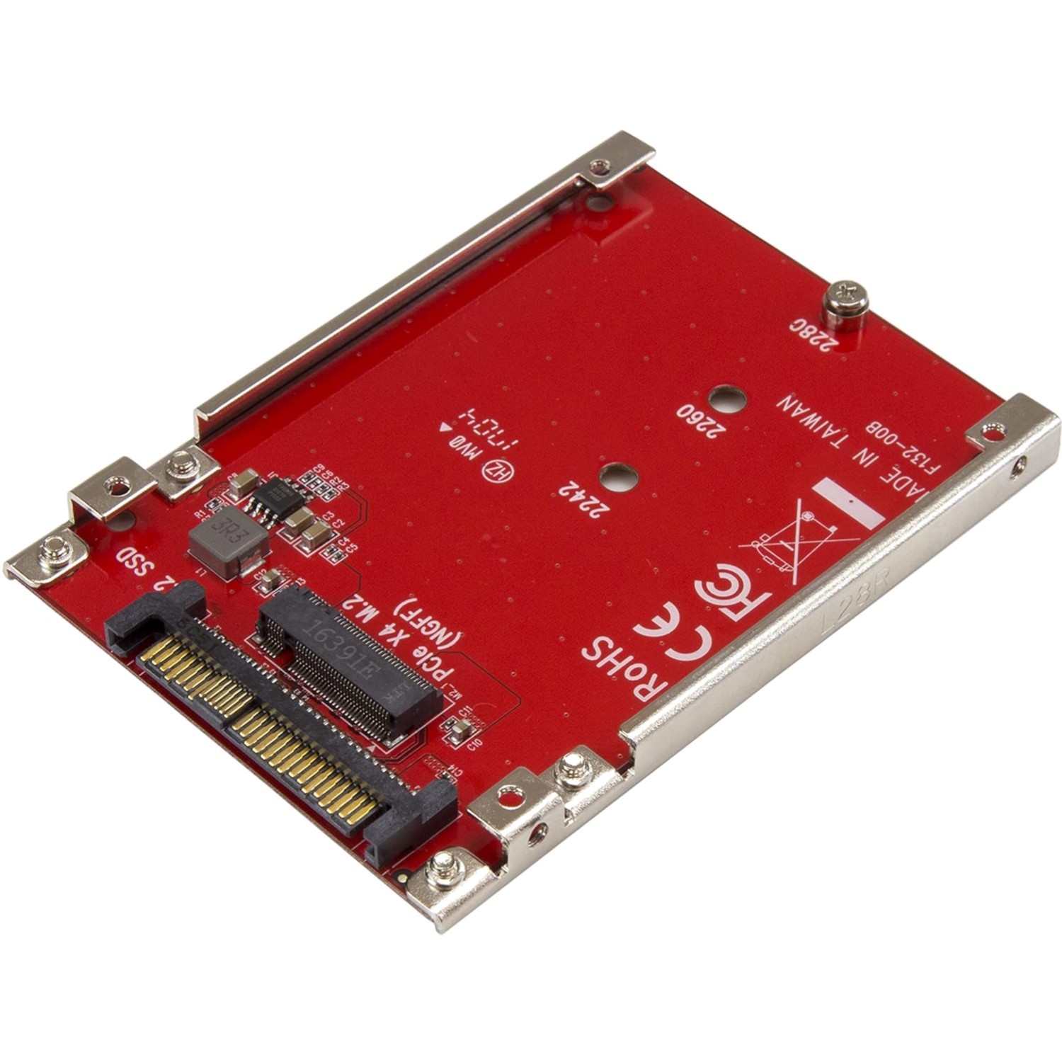 High-Speed M.2 NVMe to U.2 Host Adapter - Easy Install