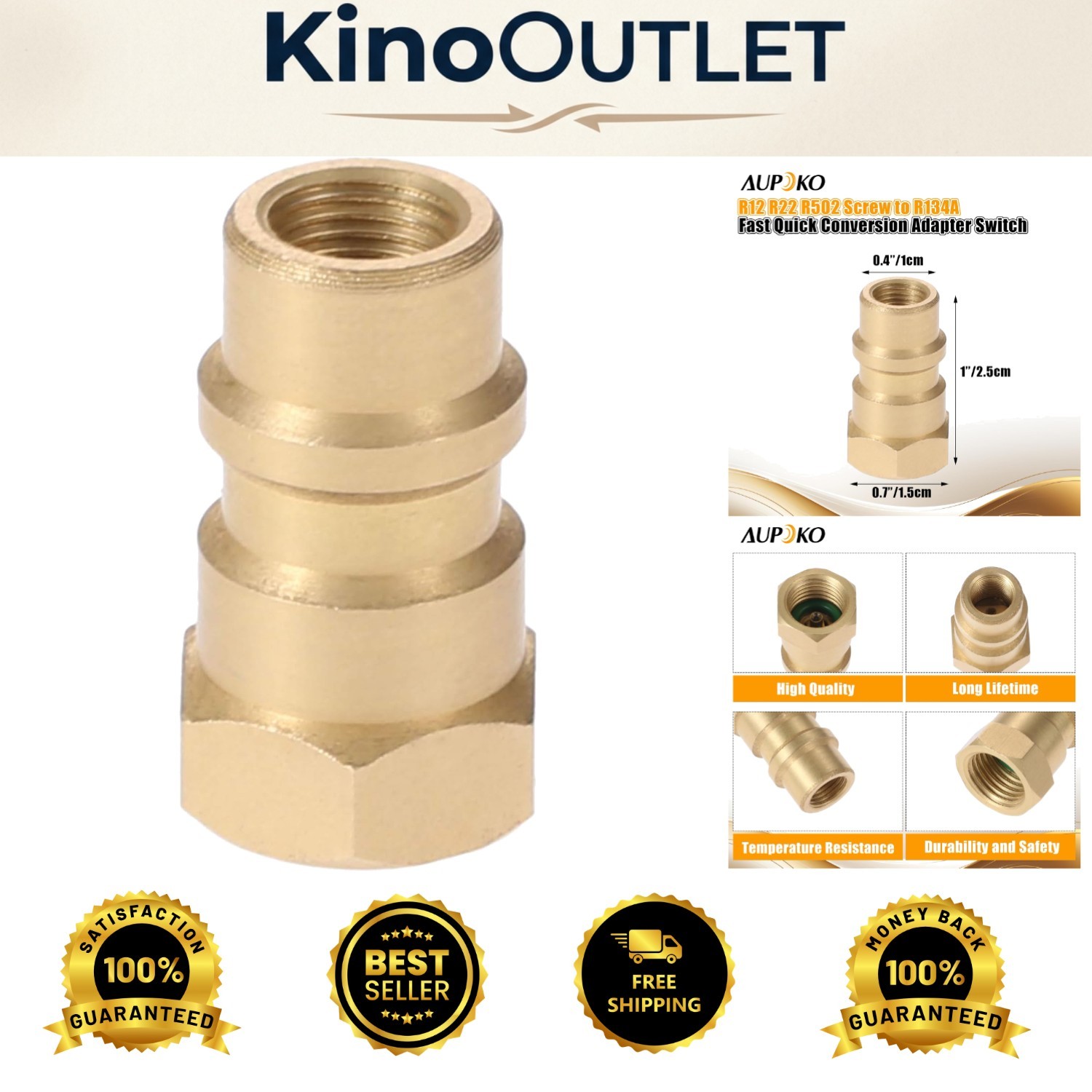 Effortless R12 R22 R502 to R134A Retrofit Adapter - Durable and Easy to Install