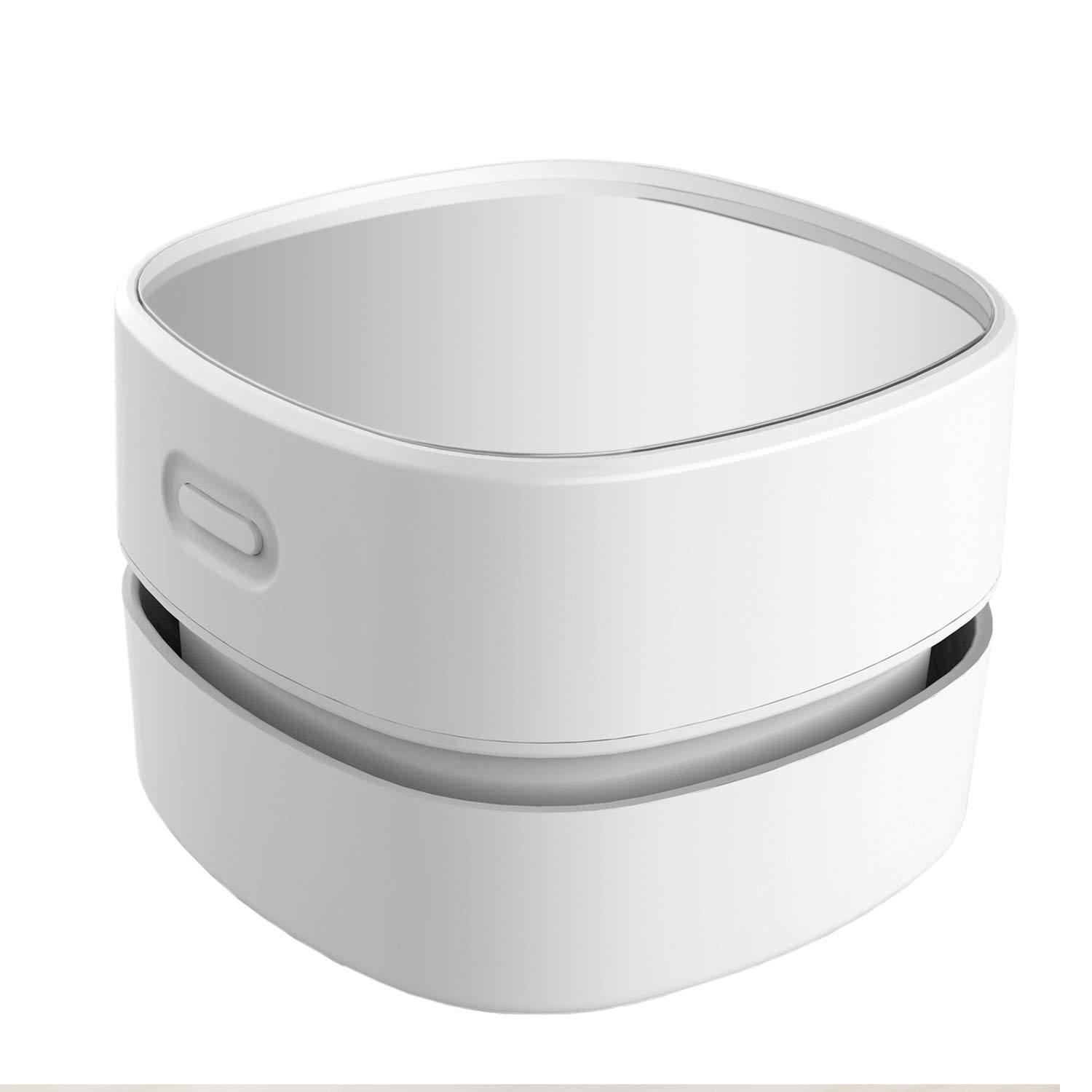 ODISTAR Desktop Vacuum Cleaner, Mini Table dust Sweeper Energy White