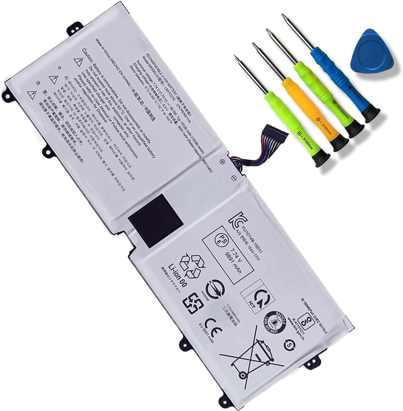 LBV7227E Laptop Battery Compatible with LG Gram 15 15Z90N 17Z90P 17Z90N Gram 16