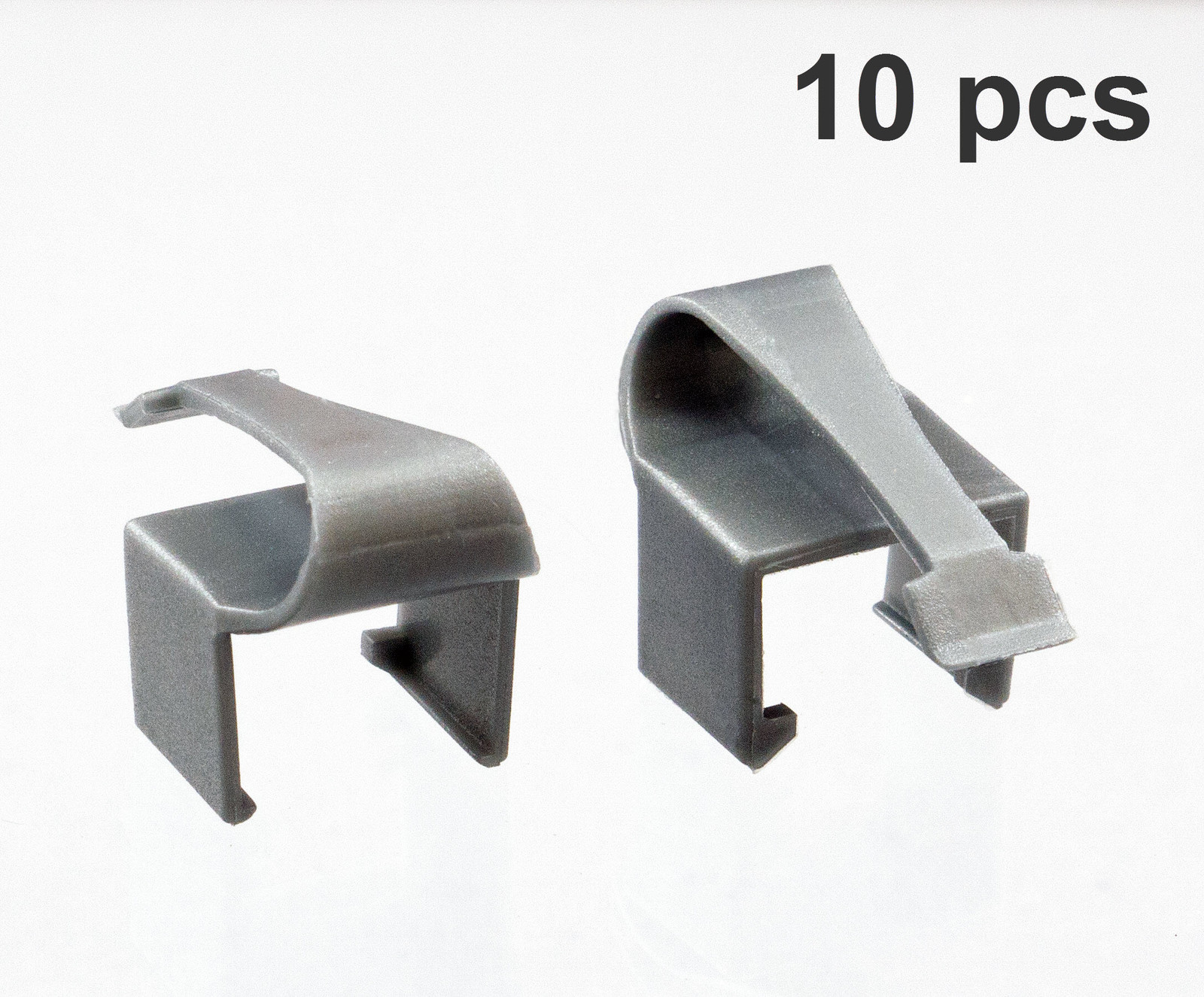 RJCLIP (10 PCS SILVER Color) - Broken RJ45 fix repair CAT5 CAT5e CAT6 connectors