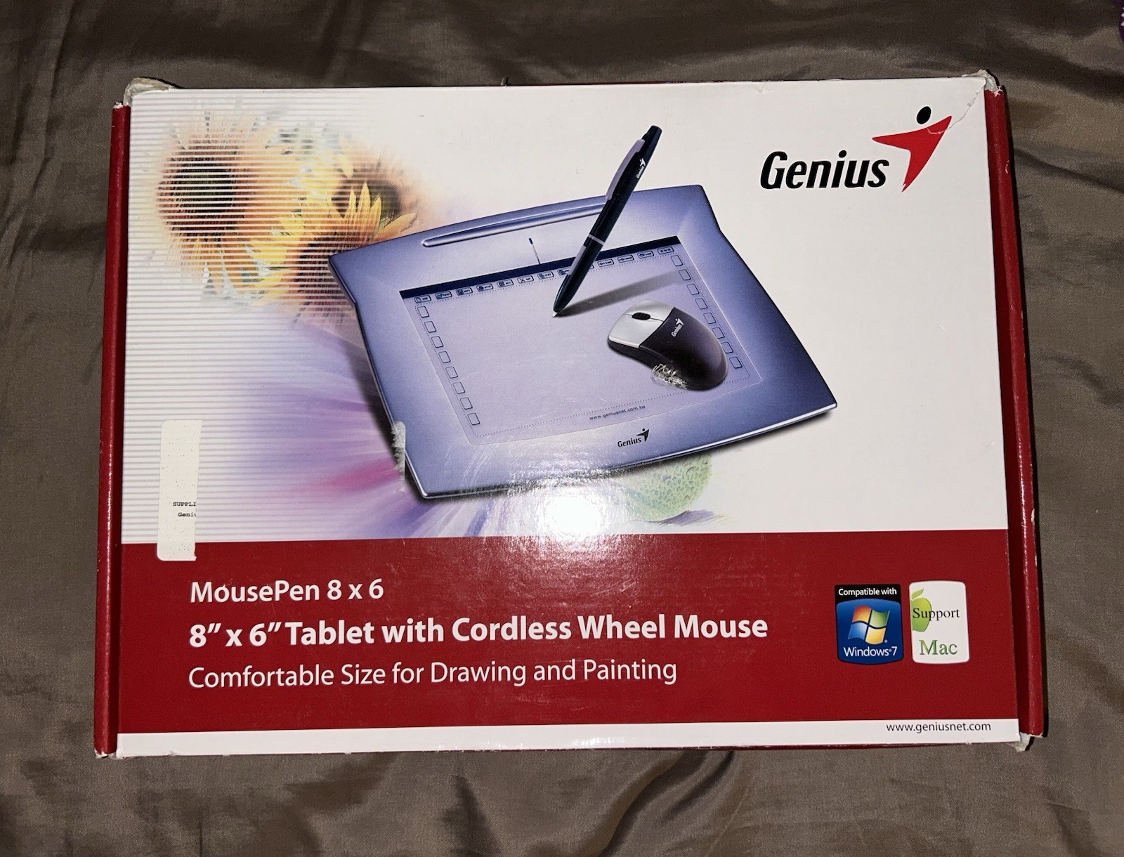 Genius MousePen 8x6-Inch Graphic Tablet Home and Office Urut-1