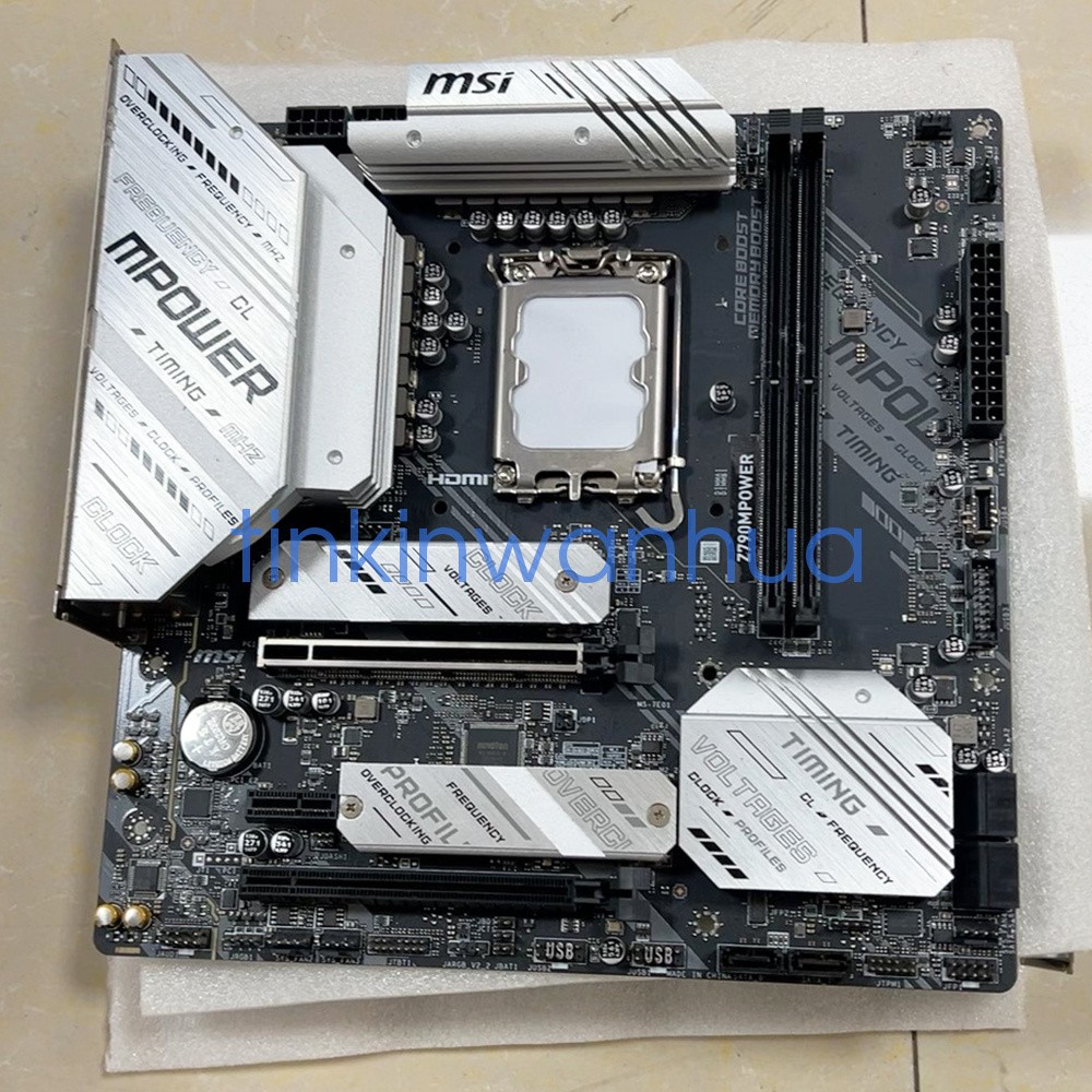 FOR MSI Z790MPOWER Motherboard LGA1700 DDR5 2×M.2 Micro ATX Quick delivery