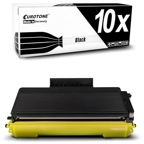 Eurotone 10x Black Toner Cartridge Compatible with Brother TN3280