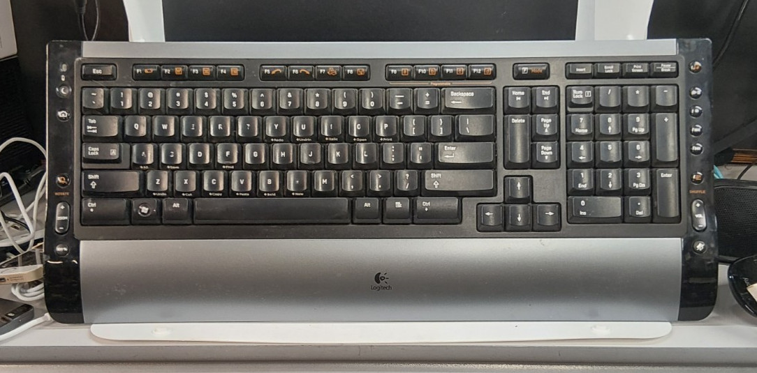 Logitech Cordless Desktop S510 Keyboard ONLY NO RECEIVER