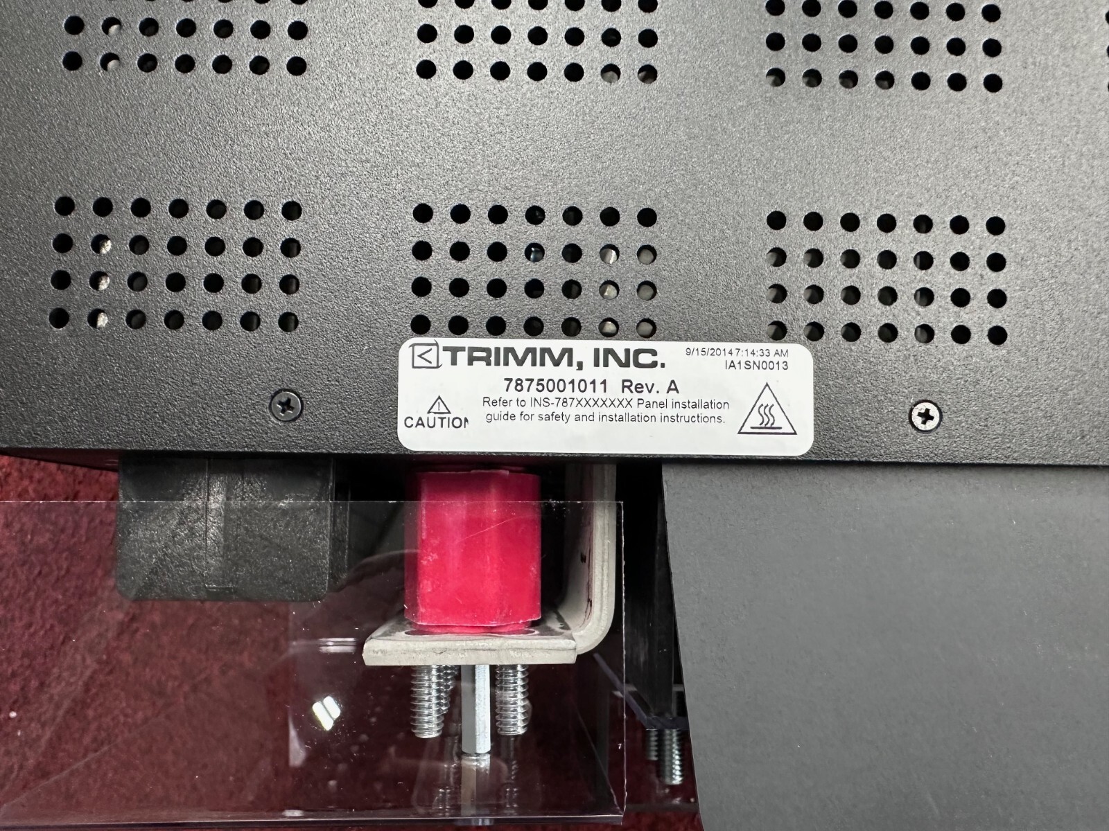 TRIMM 7875001011REVA VERSATILE HIGH CURRENT PDU 10/10 VERSA-SLOT