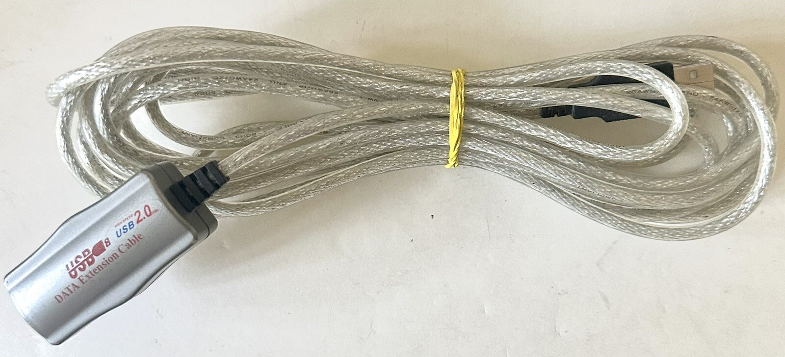 Data Extension Cable USB 2.0 Male Female 25ft. High Speed ROHS Compliant
