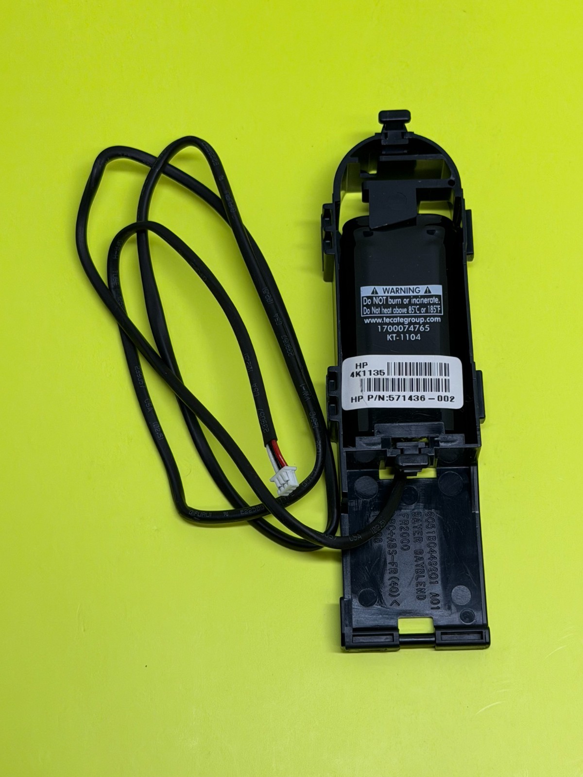 571436-002 HP Smart Array P410 P411 Flash Backed Write Cache FBWC Battery Module