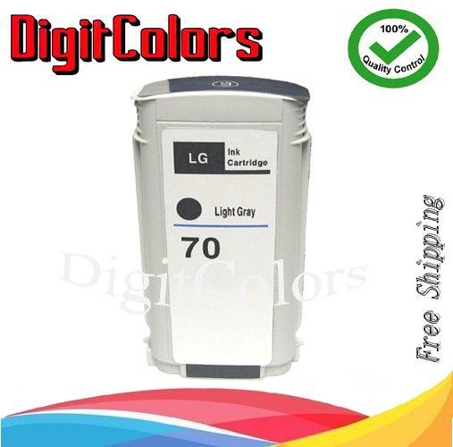 Compatible Ink Cartridge For HP 70 Light Gray C9451A Designjet Z5400 Printer
