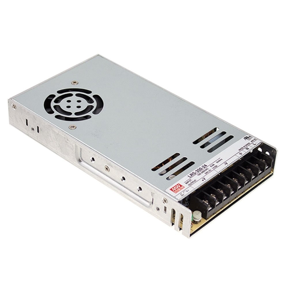 LRS-350-24 Switching Power Supply 350.4W 24V 14.6 Amp Single Output Unit