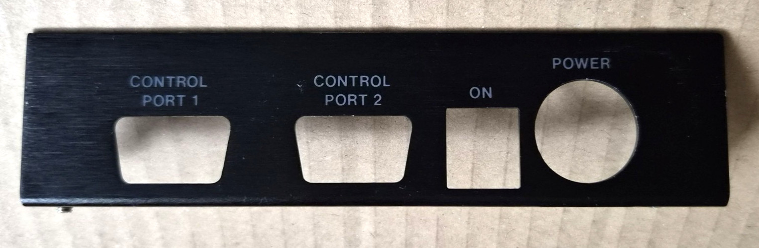 Original Side End Plate Panel for Commodore 64 Breadbin (BreadBox) GENUINE PART