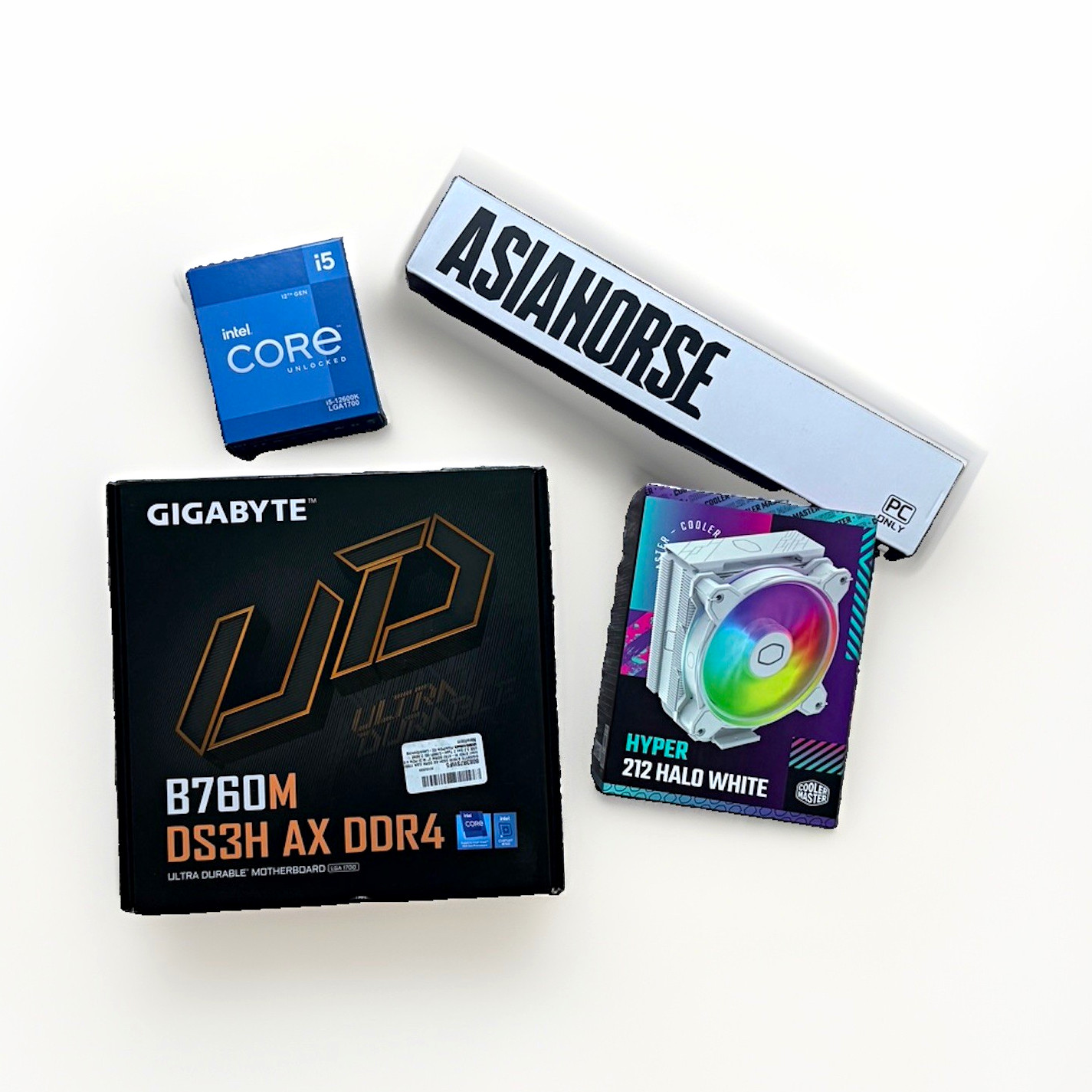 GIGABYTE B760M DS3H AX DDR4 mATX LGA1700 Motherboard + Intel Core i5 2.50GHz