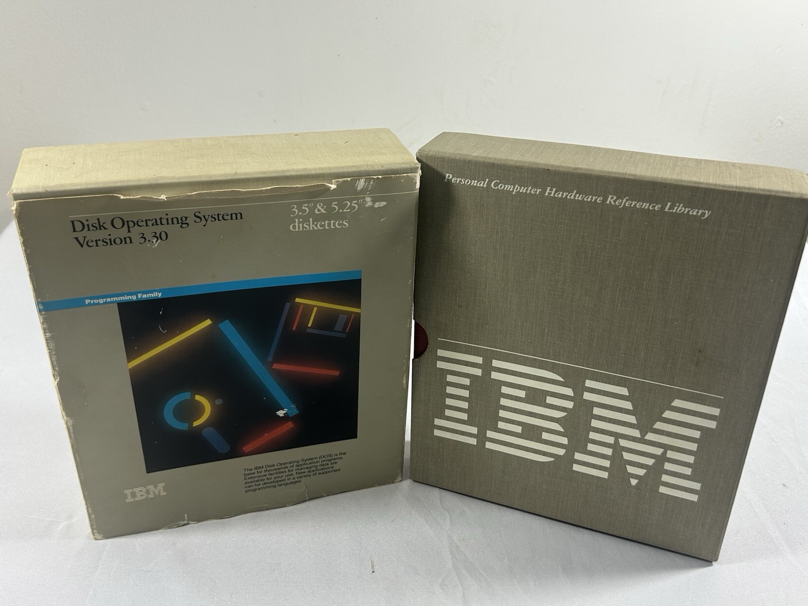 Vintage IBM DOS Version 3.30 Disk Operating System & Hardware Reference Library