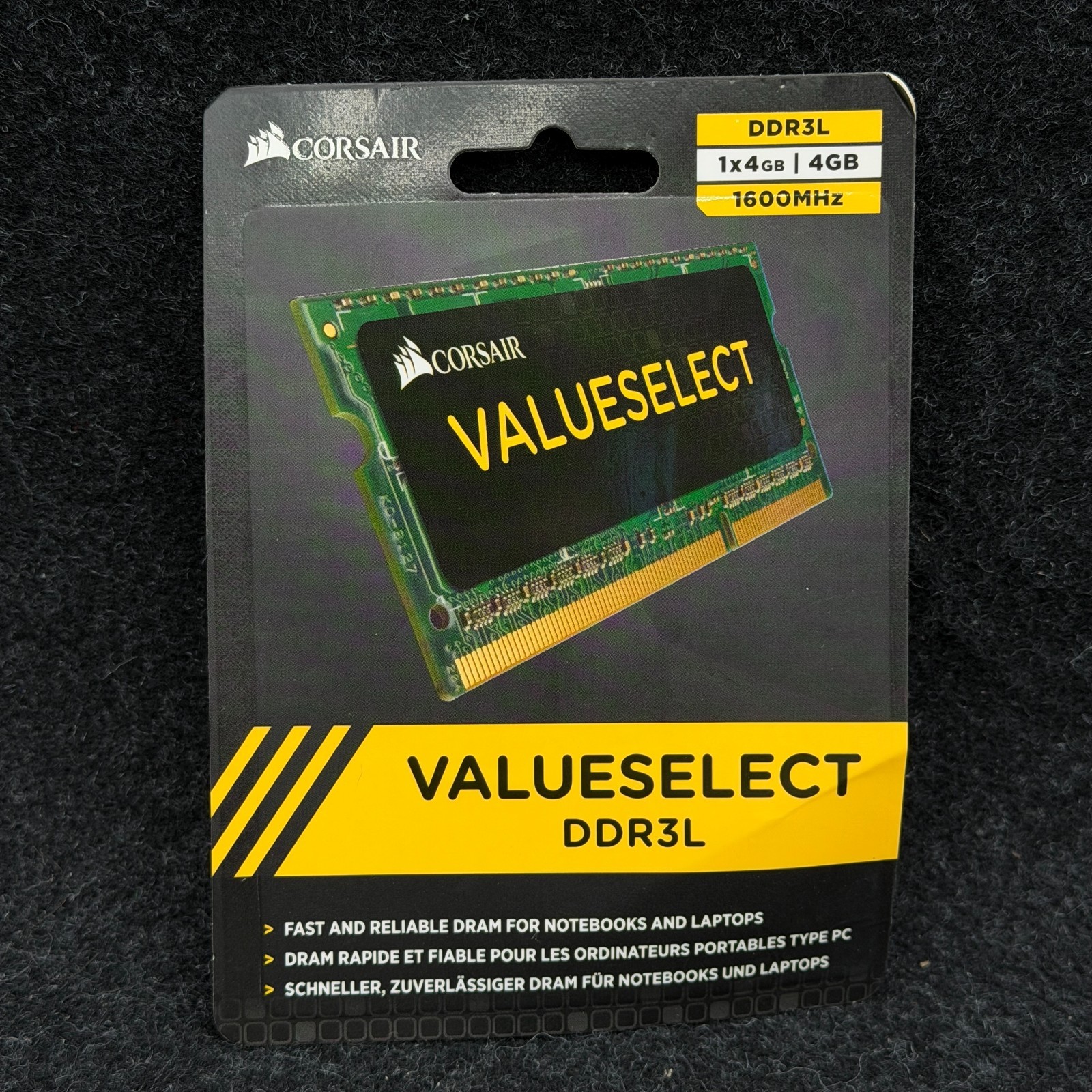 Corsair ValueSelect SO-DIMM 8 GB (2x 4 GB) Dual-Kit, NEW.     #y16