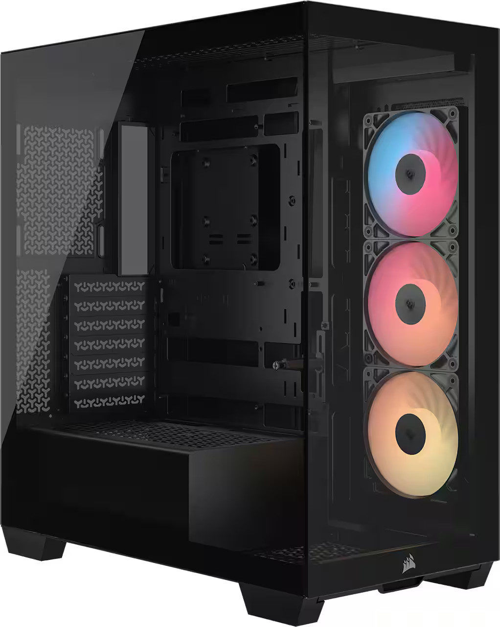 CORSAIR - 3500X RS-R ARGB ATX Mid-Tower PC Case - Black