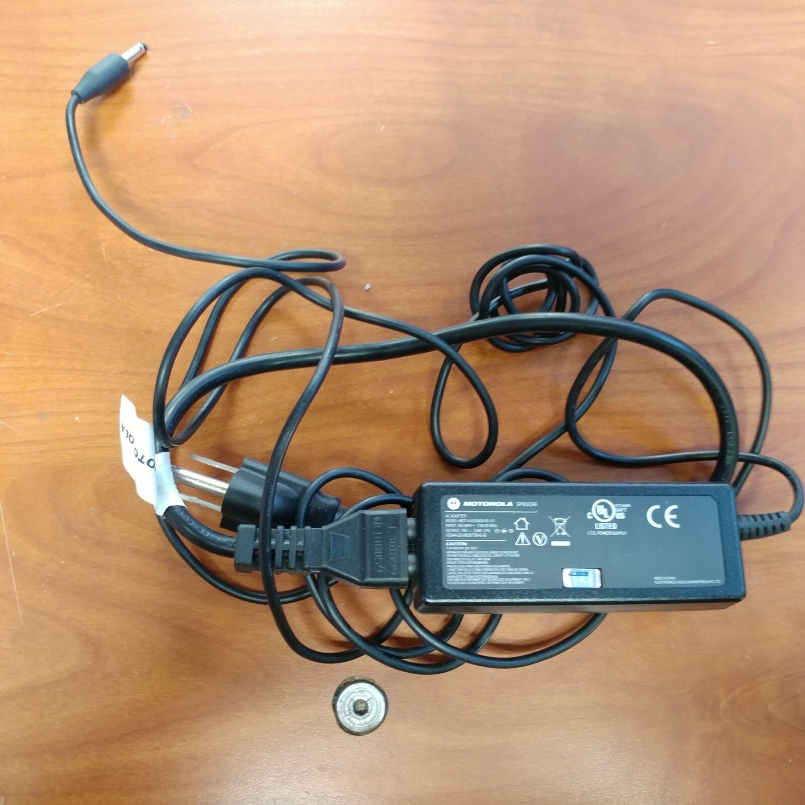  Genuine Motorola 19V AC Power Adapter w/ Cord SPN5639A MOT-A-0030ADU00-101