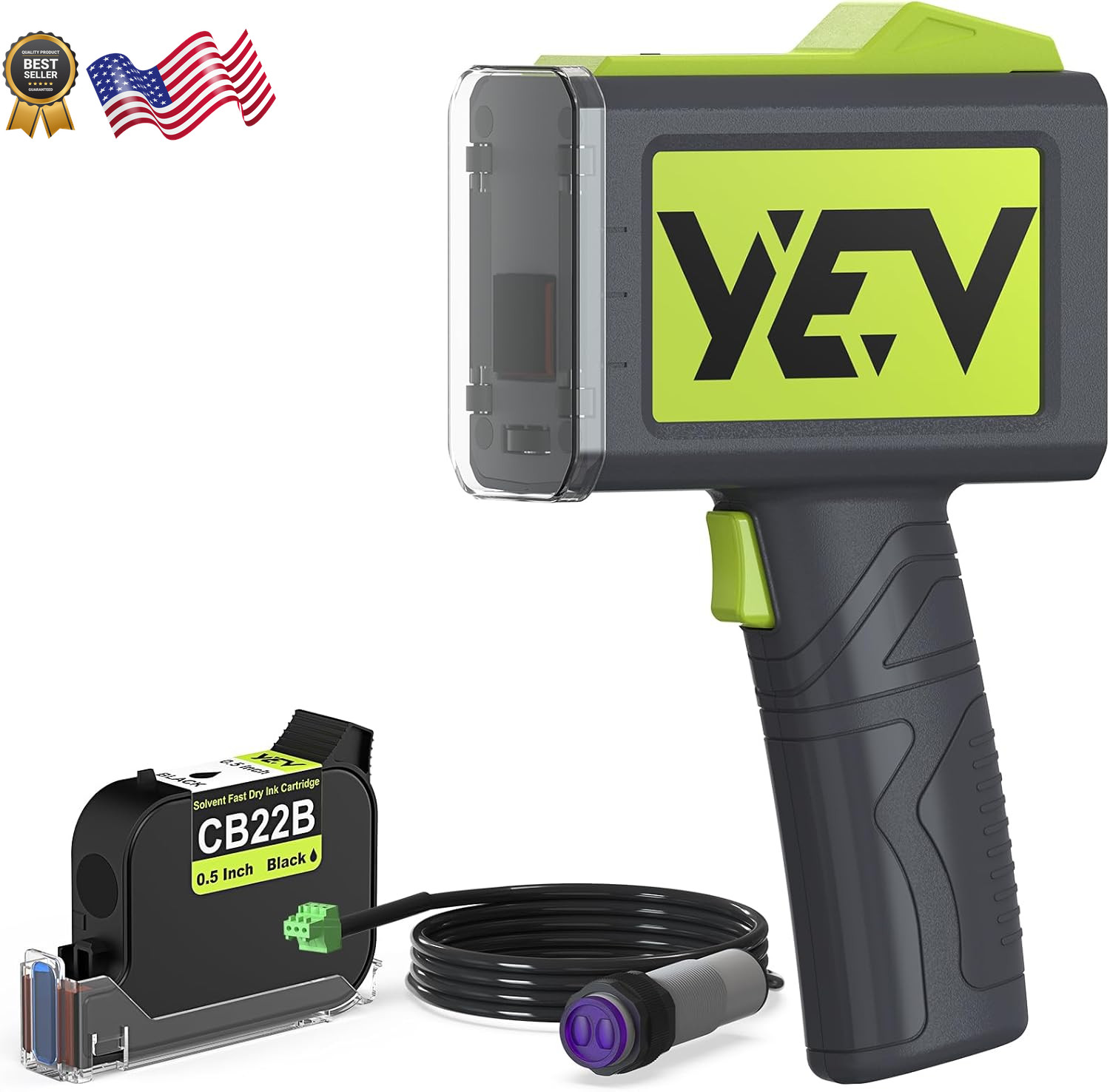 Handheld Inkiet Printer VP127 Upgraded Enhanced 16-Hour Continuous Printing