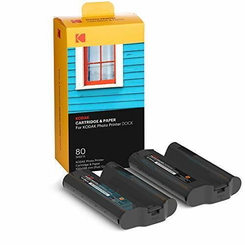 KODAK Dock Plus & Dock Photo Printer Cartridge PHC-40 –  Assorted Sizes 