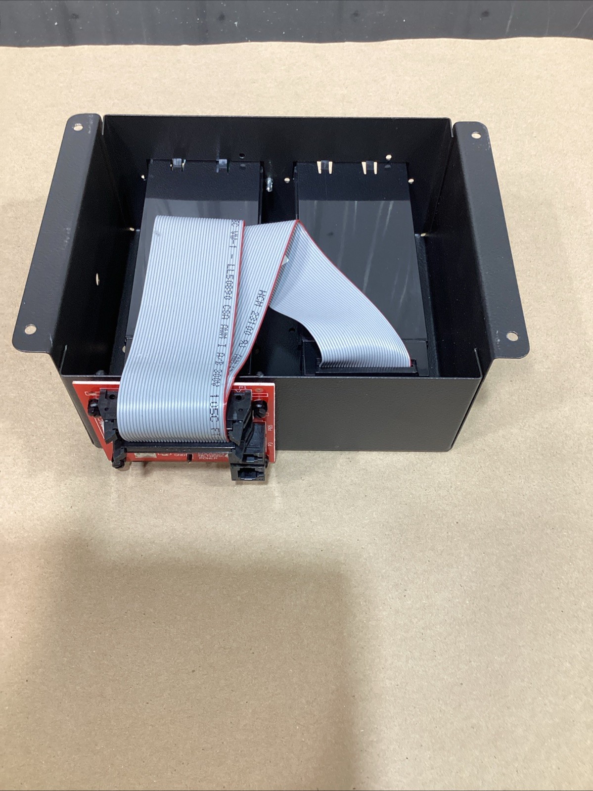 Vertiv IS-UNITY-DP Communications Card 417831G inside of an Emerson Intellislot