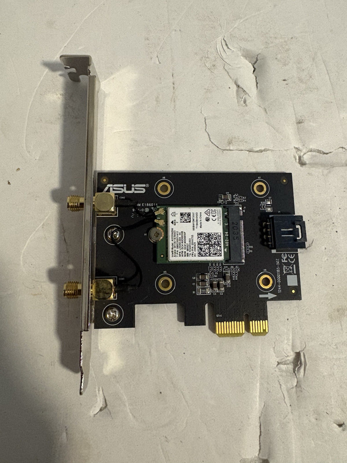 ASUS PCE-AX3000 WiFi 6 PCIe Adapter Add Fast Dual-Band WiFi