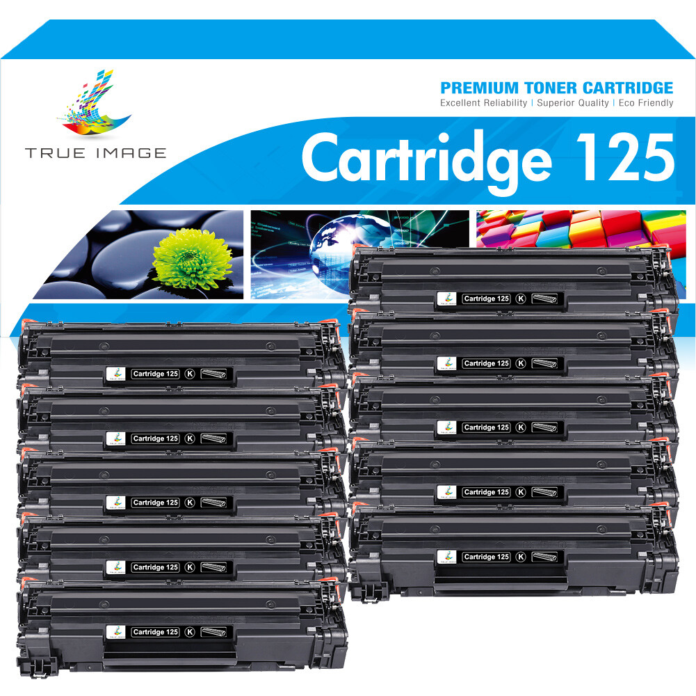 10x CRG125 Black Toner Compatible for Canon 125 ImageClass LBP6000 LBP6030w