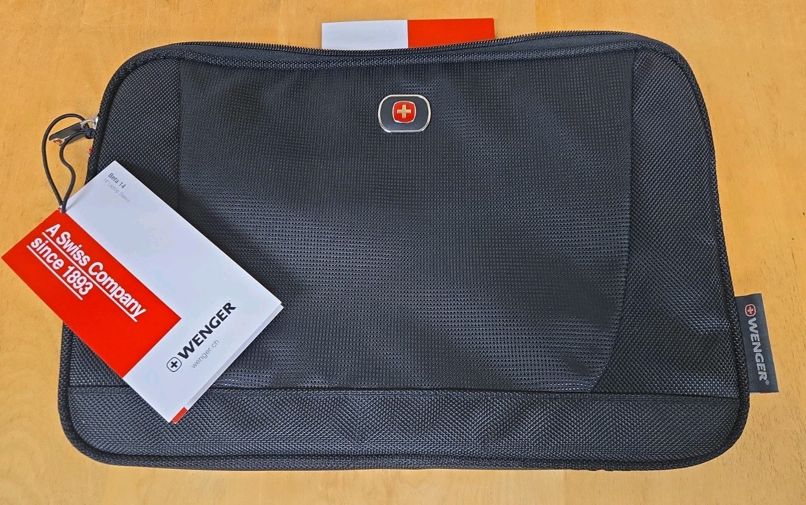 Wenger Swiss Gear Beta 14 Carrying Case for 14" Notebooks - Black Brand New