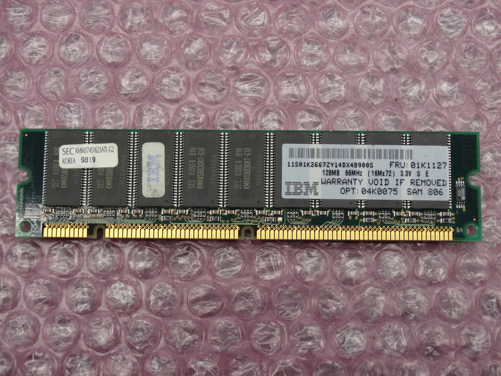 IBM 128MB Memory RAM 16Mx72 Mainframe Collection