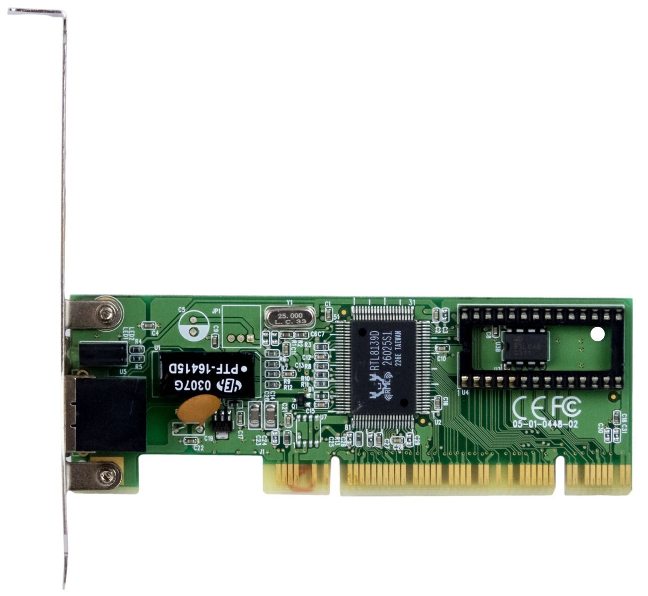  Network Card REALTEK RTL8139D 10/100MBPS PCI 05-01G0448-03 1xRJ45 STANDARD