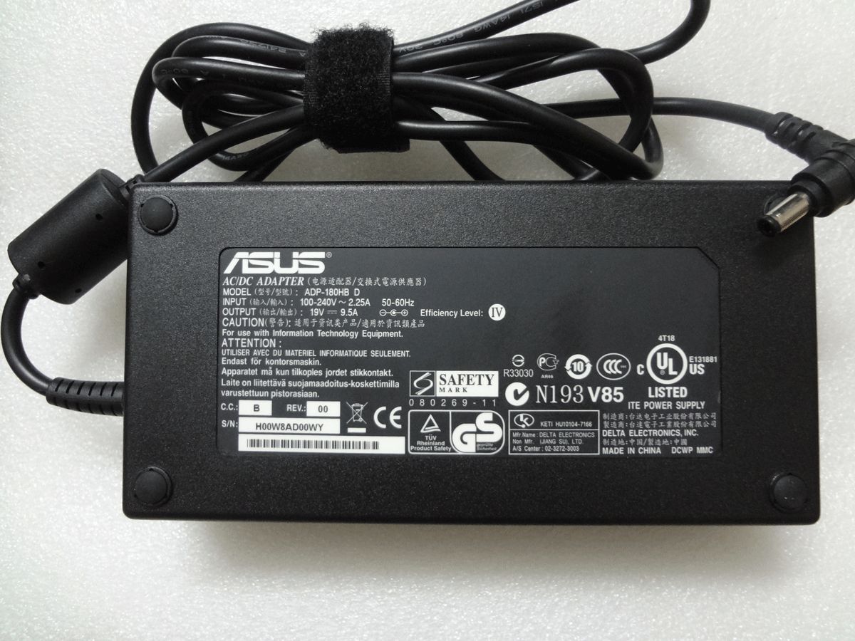 Genuine ASUS ROG GL702V,ROG GL502V Series ADP-180HB D AC Adapter 180W Charger