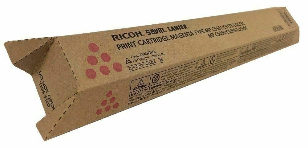 Genuine Ricoh 841454 Magenta Toner Cartridge