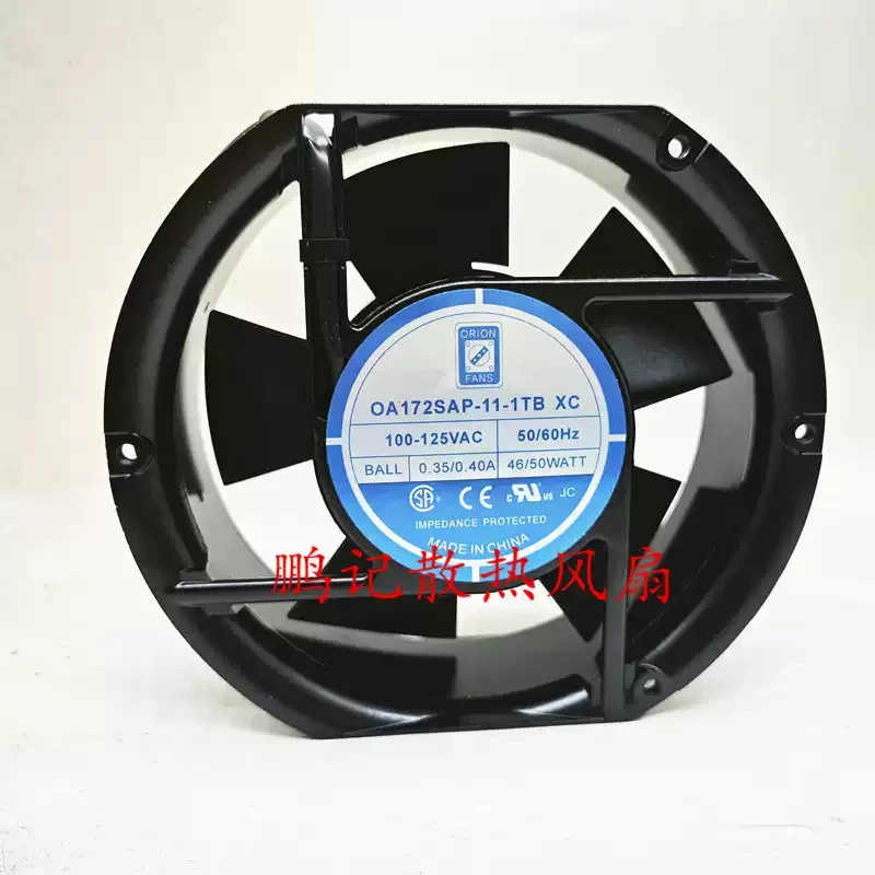 1PCS  ORIONFANS OA172SAP-11-1TB XC 100-125 VAC 0.35/0.4 A 17251 Cooling Fan