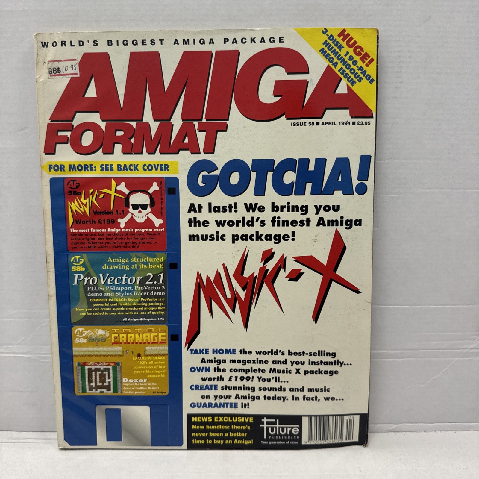 Amiga Format Magazine - April 1994 - Issue 58 - Music X