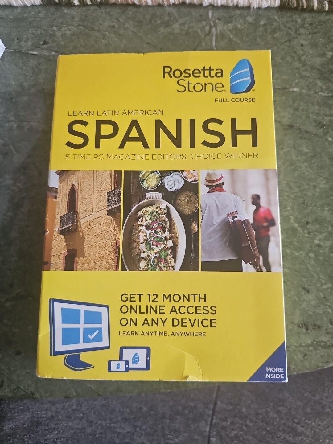 Rosetta Stone Learn UNLIMITED Languages with 1 YR access Latin America 12 Months